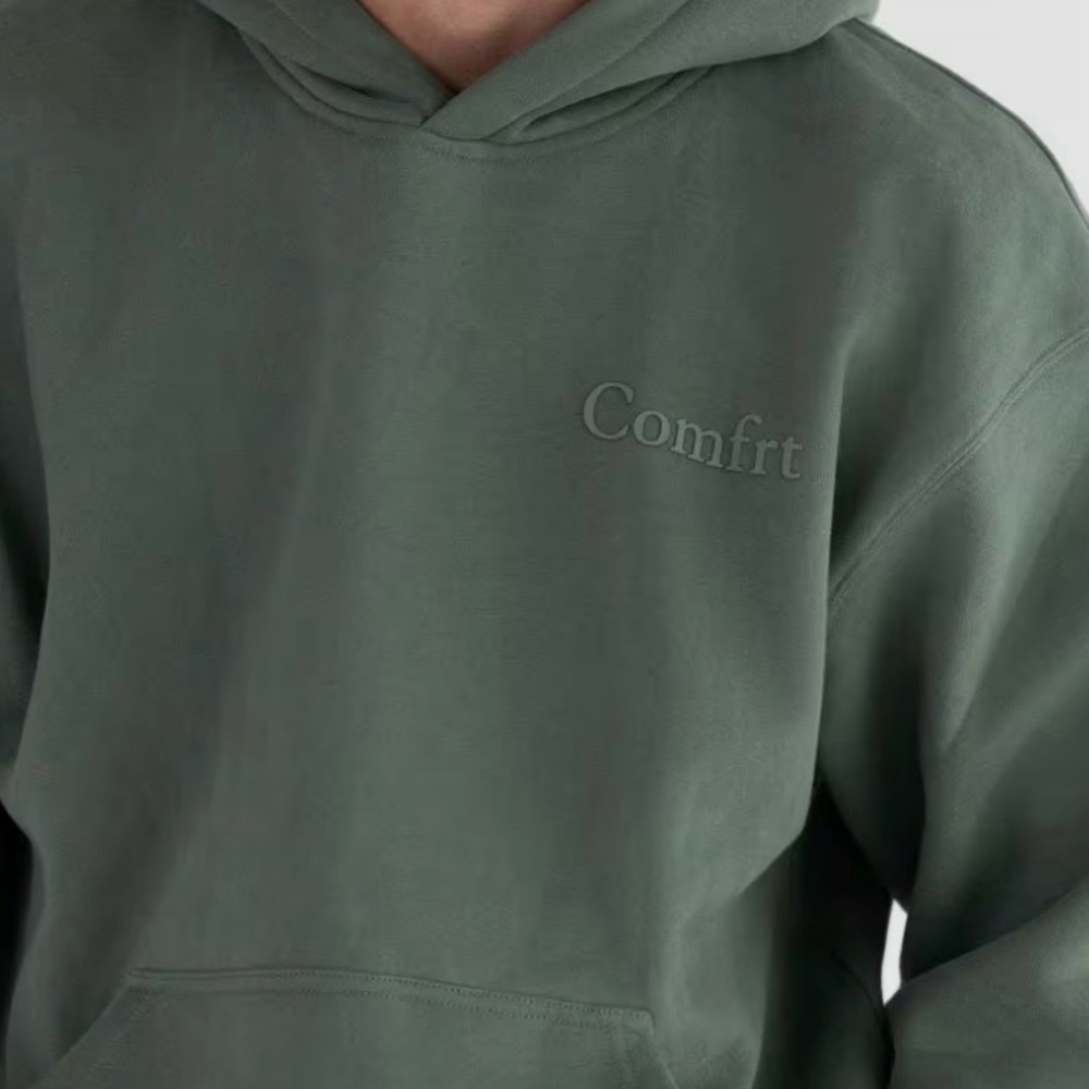 Comfrt *NEW* Minimalist Hoodie Forest Size S - Picture 3 of 6